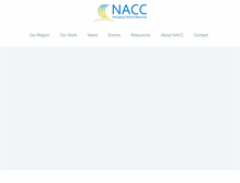 Tablet Screenshot of nacc.com.au